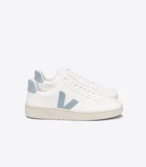 V-12 LEATHER WHITE STEEL