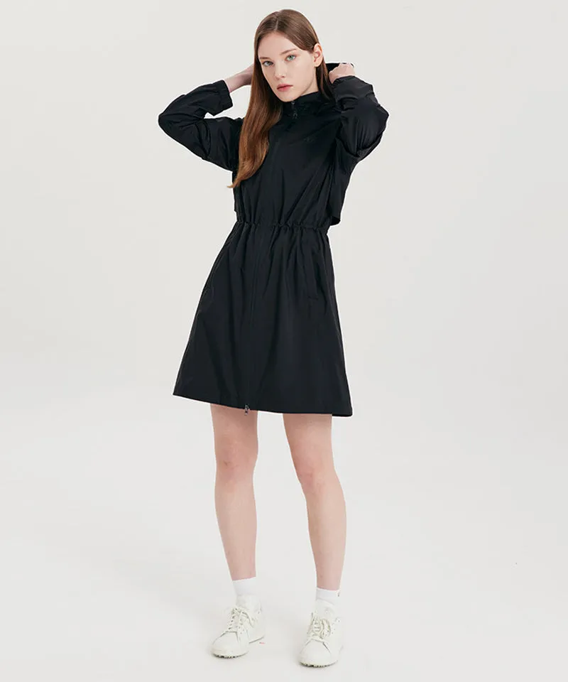 Vice Golf Atelier Women Long Rain JK - Black