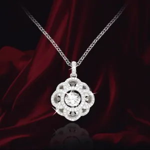 Vintage Flower Pendant