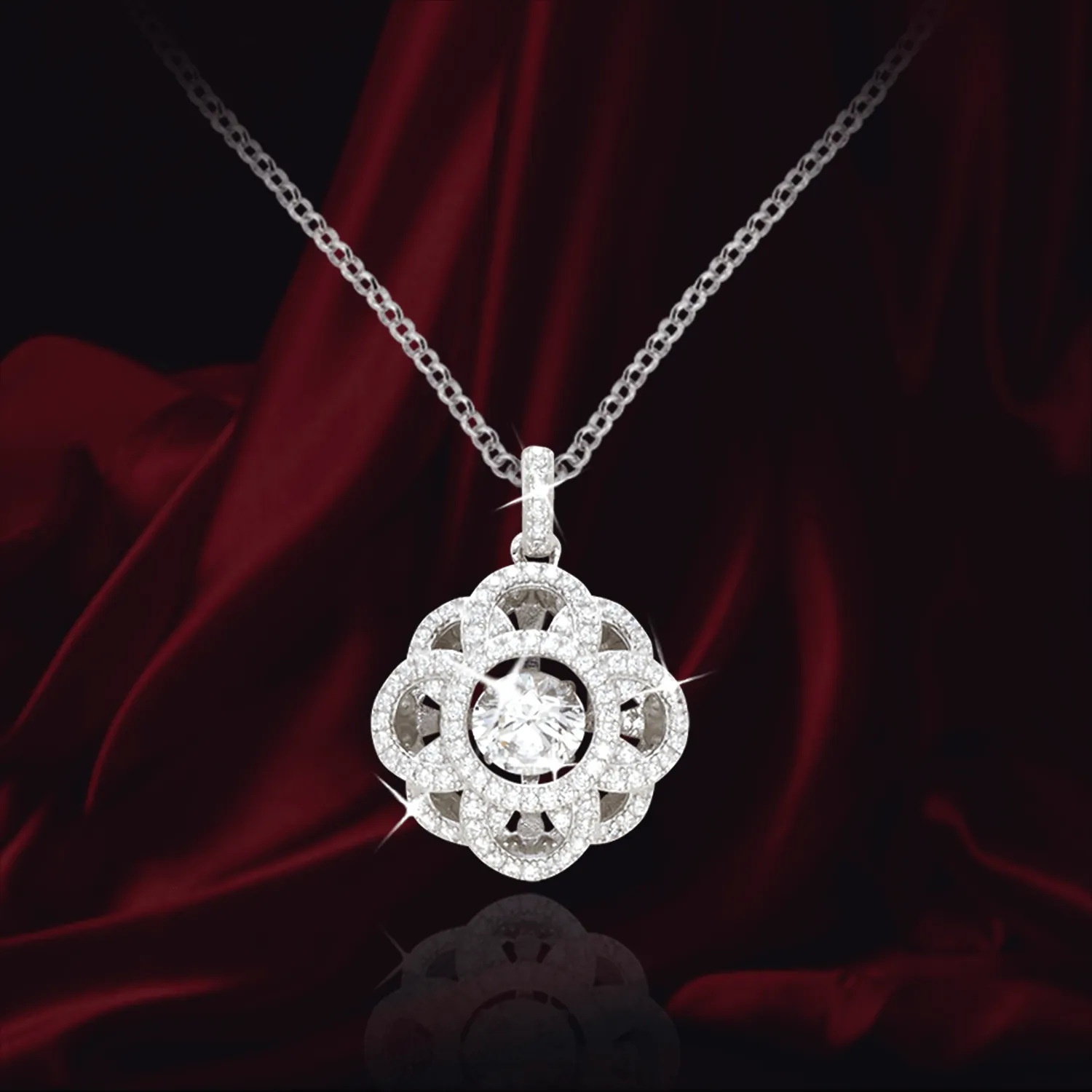 Vintage Flower Pendant