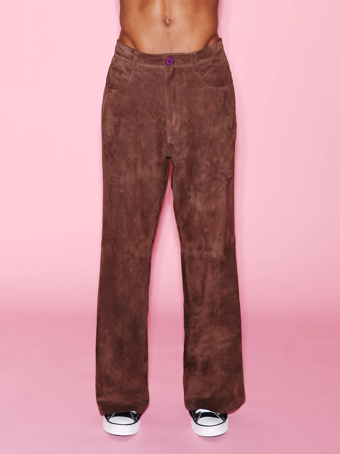 VIOLET GETTY - UNISEX SUEDE PANT