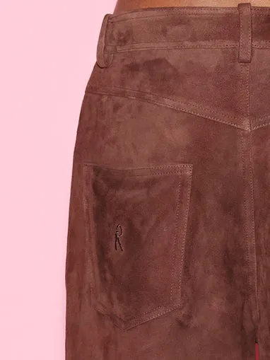 VIOLET GETTY - UNISEX SUEDE PANT