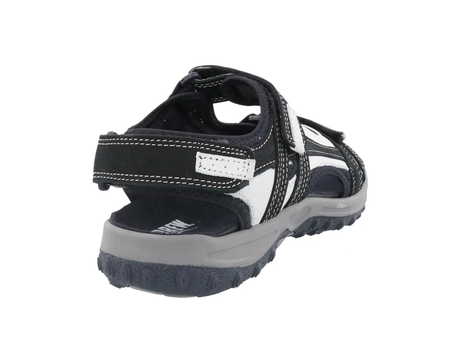 WARREN Black/Grey Nubuck