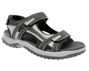 WARREN Black/Grey Nubuck