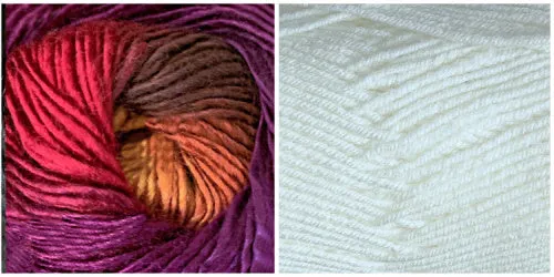 WHITE   ORCHID - Embossed Natura Hat KIT