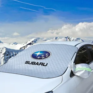 Windshield Cover for Ice and Snow, Custom fit for car, Magnetic Windshield Cover, Water, Heat & Sag-Proof Car Windshield Snow Cover, Mirror Protector Windproof Sunshade Cover