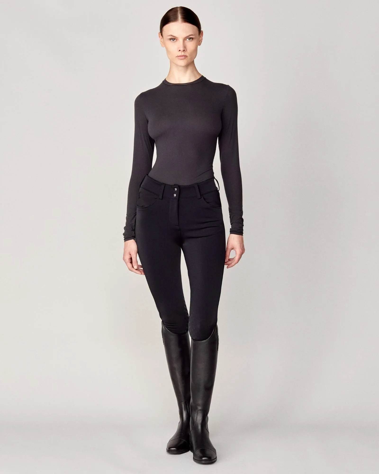 Winter Compression Breeches Black
