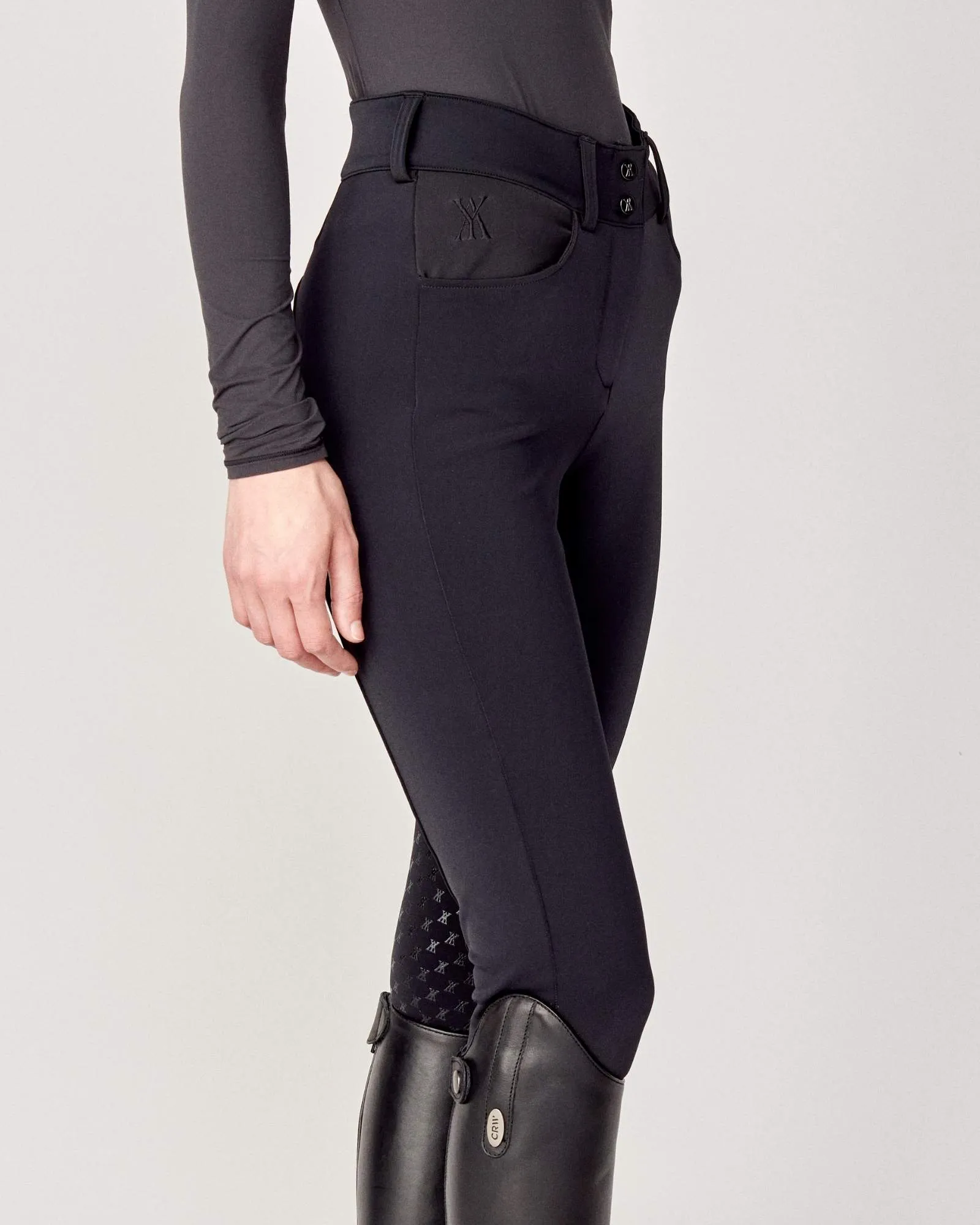 Winter Compression Breeches Black