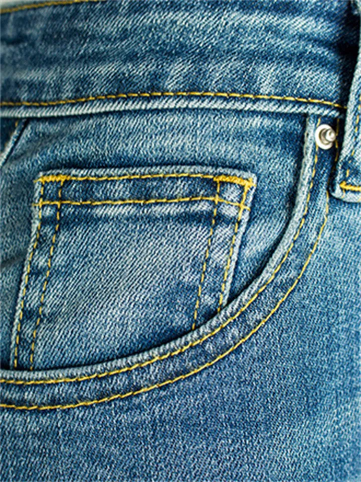 Women's Classic Style Casual Slim Fit Denim Jeans