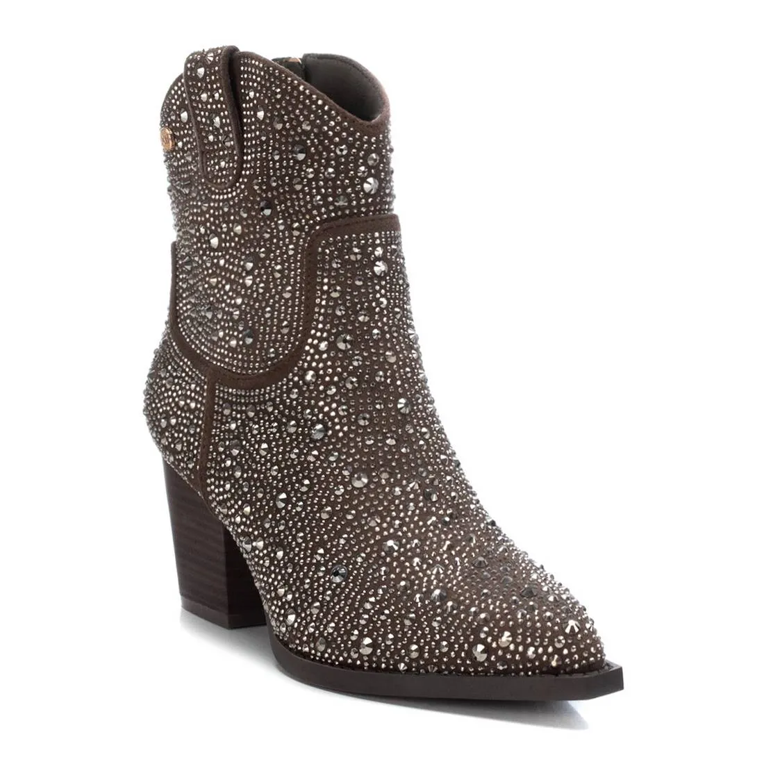 Women's Italian Western Booties By XTI 141723 Taupe