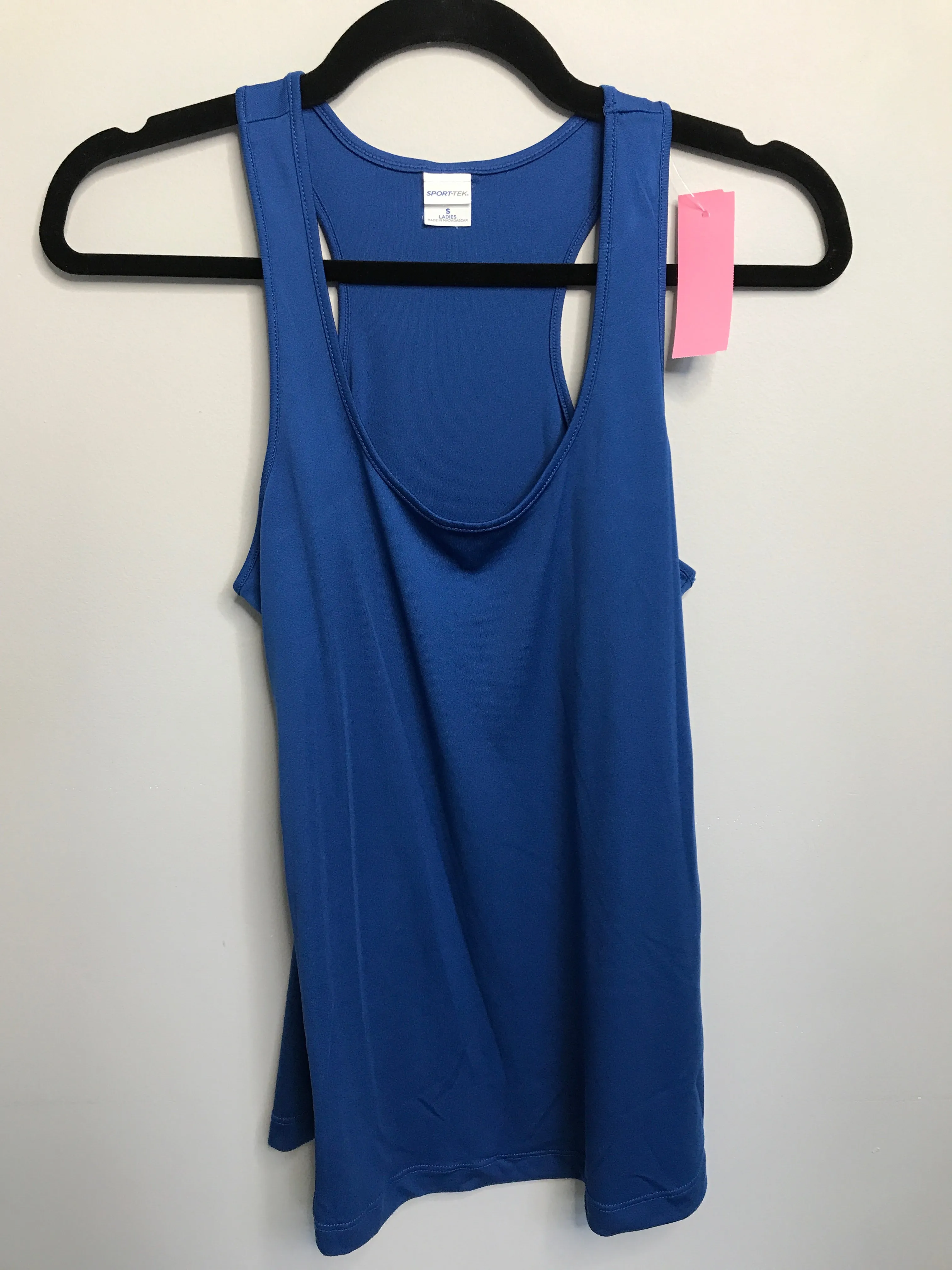 Womens Size Sm Misses Blue sport tek Athletic Top