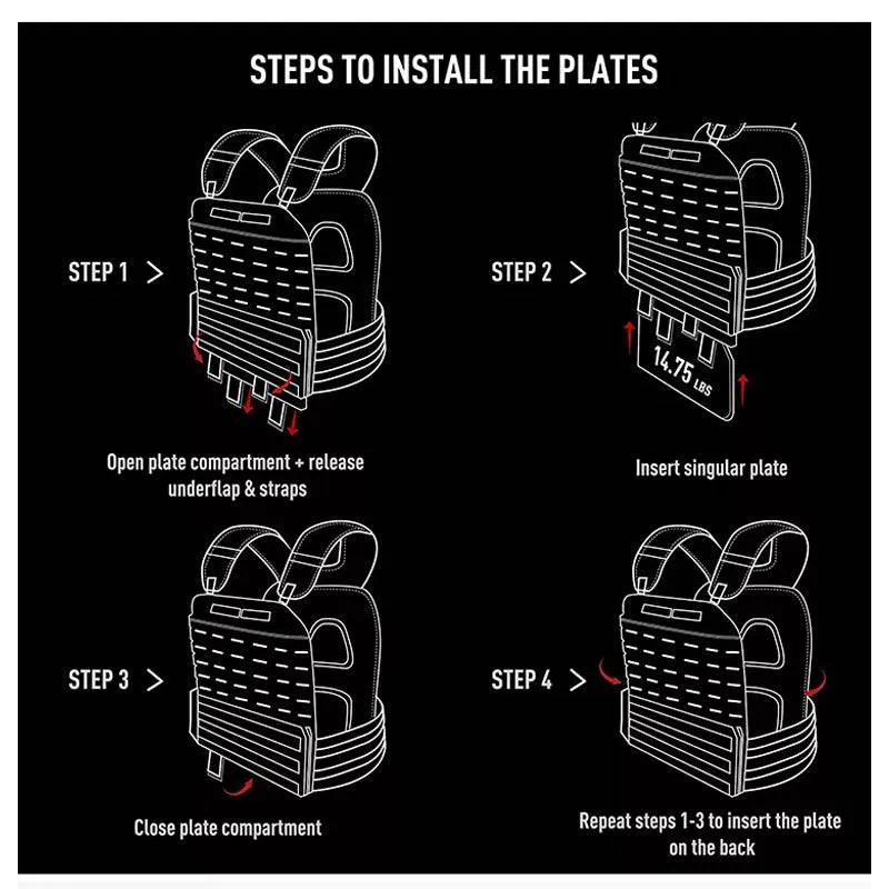 XTC Gear | Athletic Series Tactical Plate Carrier