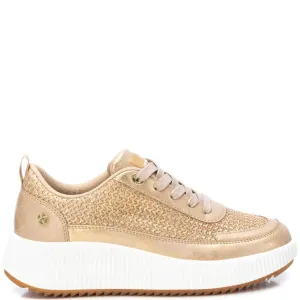 XTI Gold Dressy Sneakers